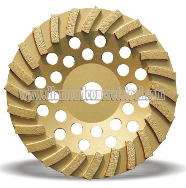 Wave Turbo Diamond Grinding Cup Wheels